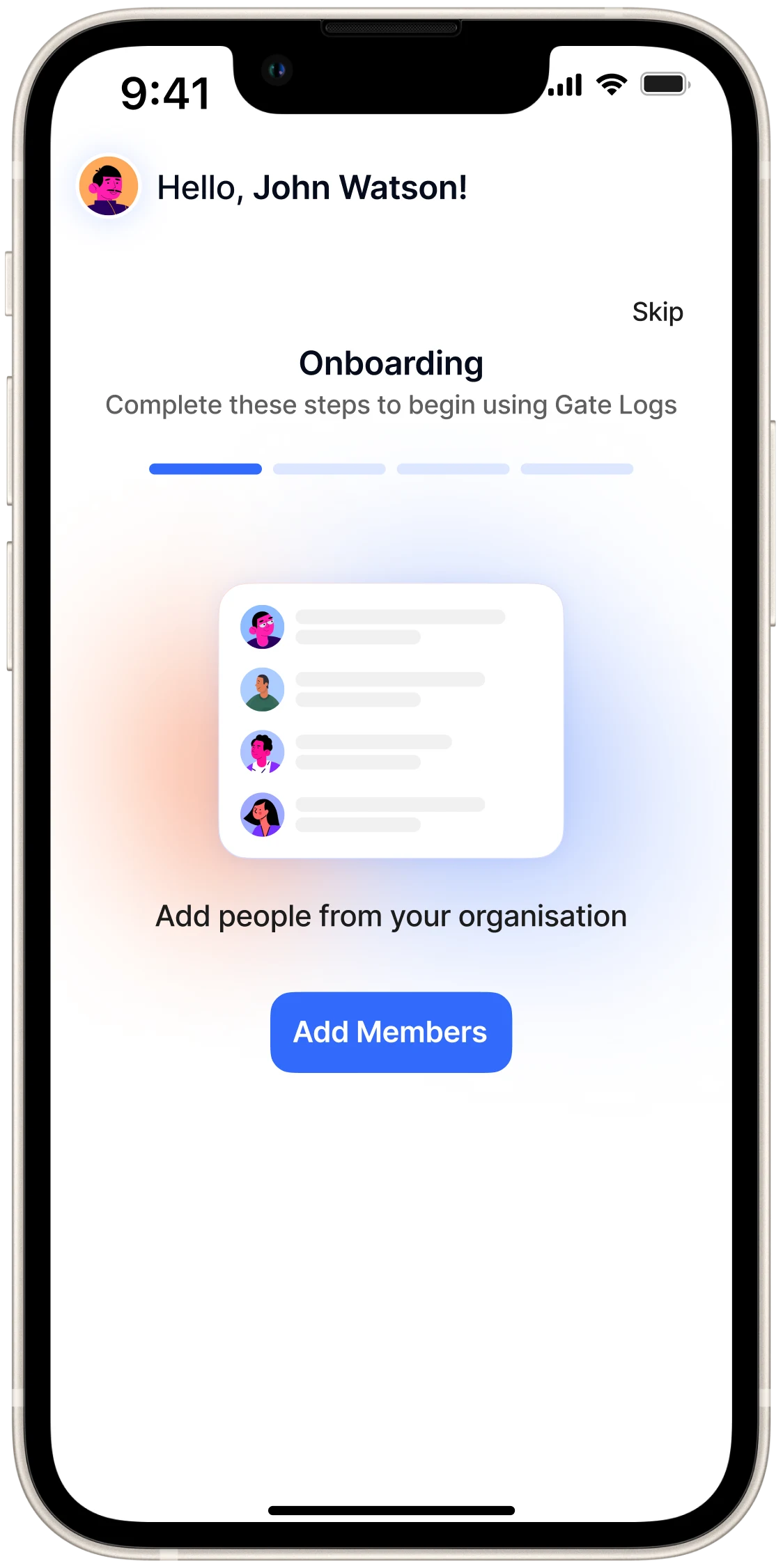 employee-invitation-interface